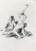 Francisco Goya, Three Men Digging